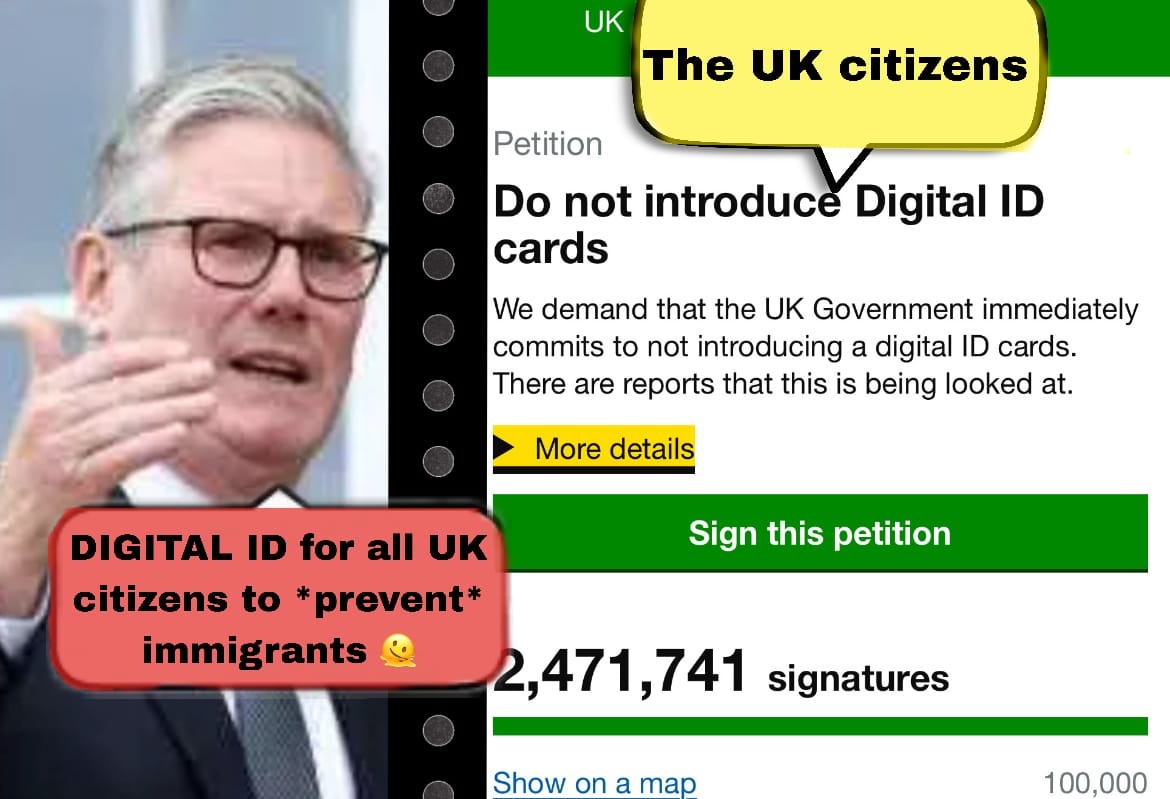 Starmer’s Digital ID Plan Sparks Millions to Resist
